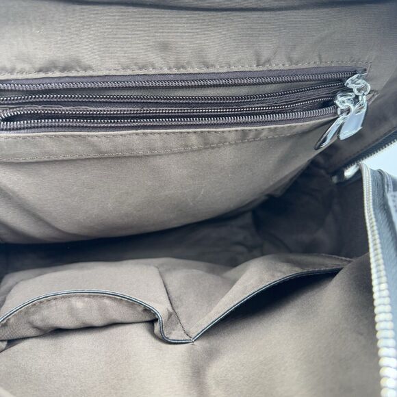 BOSTANTEN Black Genuine Leather Backpack Purse - Picture 9 of 9